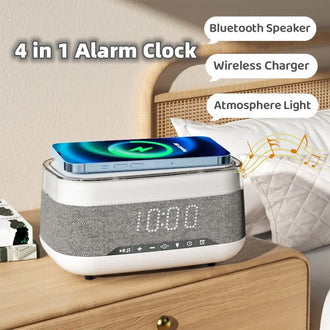 Led Wireless Charger Speaker