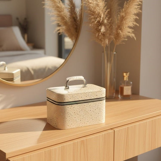 Makeup Organizer Bag with Handle Ⓢ